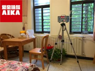 西安甲醛检测案例_爱家除醛西安商务厅家属院甲醛检测